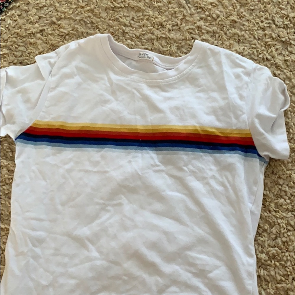 cute stripped brandy shirt